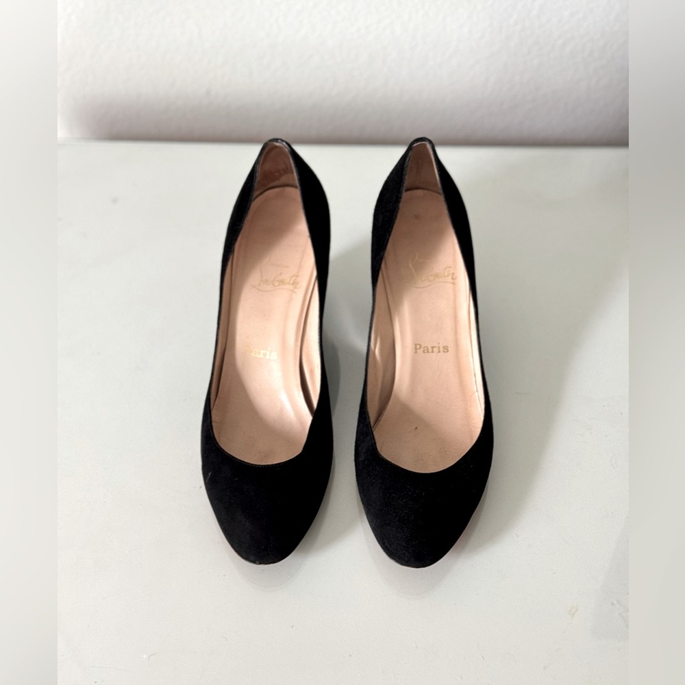 Christian Louboutin wedge heels size 9.5